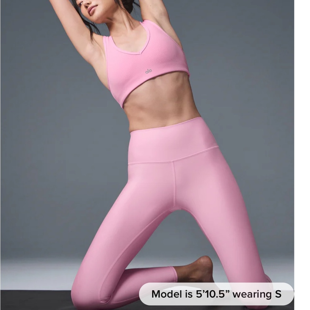 Alo Yoga Sweet Pink Airlift Legging Full Length 28” inseam